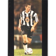 Signed picture of Robert Lee the Newcastle United footballer. 
